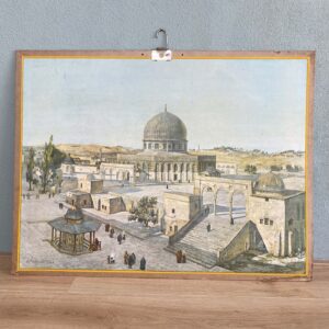 Schoolplaat "Palestina" uit Zweden 'Het Tempelplein'