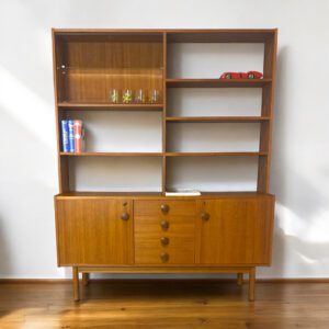 Vintage 1960s bookcase from Sweden