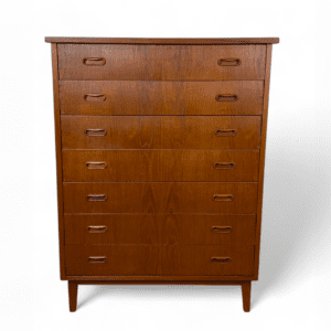 Unique vintage 7-drawer chest from Denmark