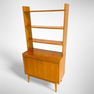 Vintage boekenkast jaren 60 uit Zweden