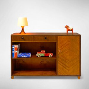 Vintage 1940s bookcase from Sweden