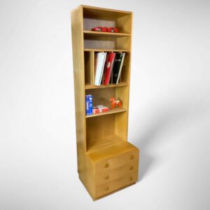 Vintage Swedish Bookcase with space for your LPs