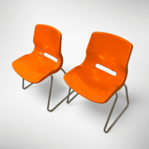 Een set van 2 'Clipper' chairs by Svante Schöblom, 1970's