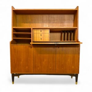 Vintage Zweedse secretaire/kast