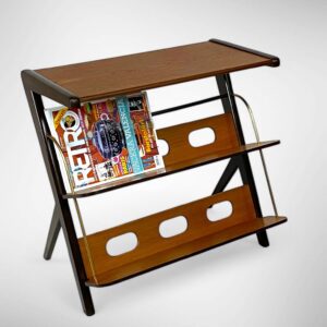 Vintage lectuurtafel | bijzettafel