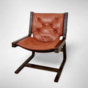 Vintage Noorse fauteuil 1970