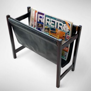 Vintage tijdschriftenhouder